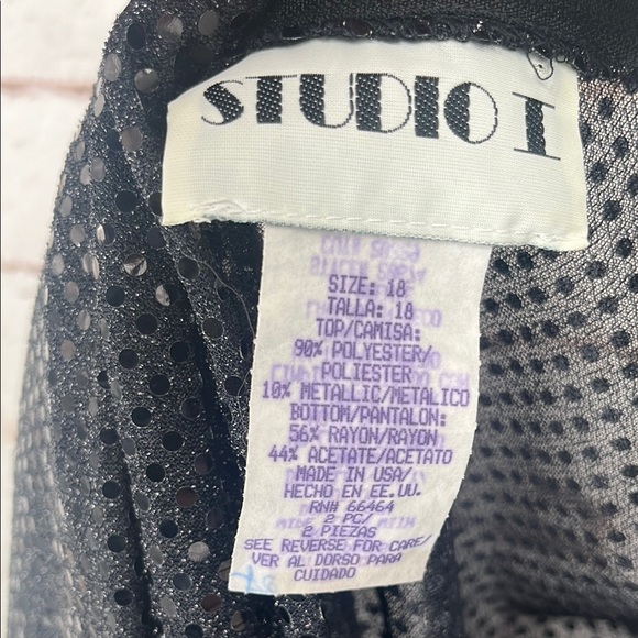 ✨VTG✨Disco Sequin Jumpsuit, Size XL - Picture 9 of 10